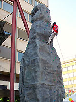 Kletterwand-Vermietung Modell Barbarine