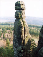 Kletterfelsen Barbarine Schsische Schweiz